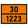 Табличка «Опасный груз 30-1223», Керосин (светоотражающая пленка, 400х300 мм)